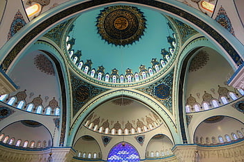 cami, kupole, architektonický, islám, Istanbul, náboženství, výlet, budova, město, Krásná, krocan