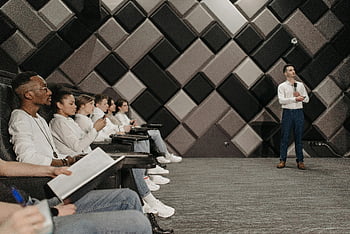 세미나, 다양한 그룹, 전문가, 실내 이벤트, 세심한 청중, 증여자, 표시, 스피커, 회의실, 비즈니스 미팅, 학습 세션