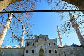 cami, minarets, city, nature, islam, religion, trip, architectural, dome, turkey, minaret