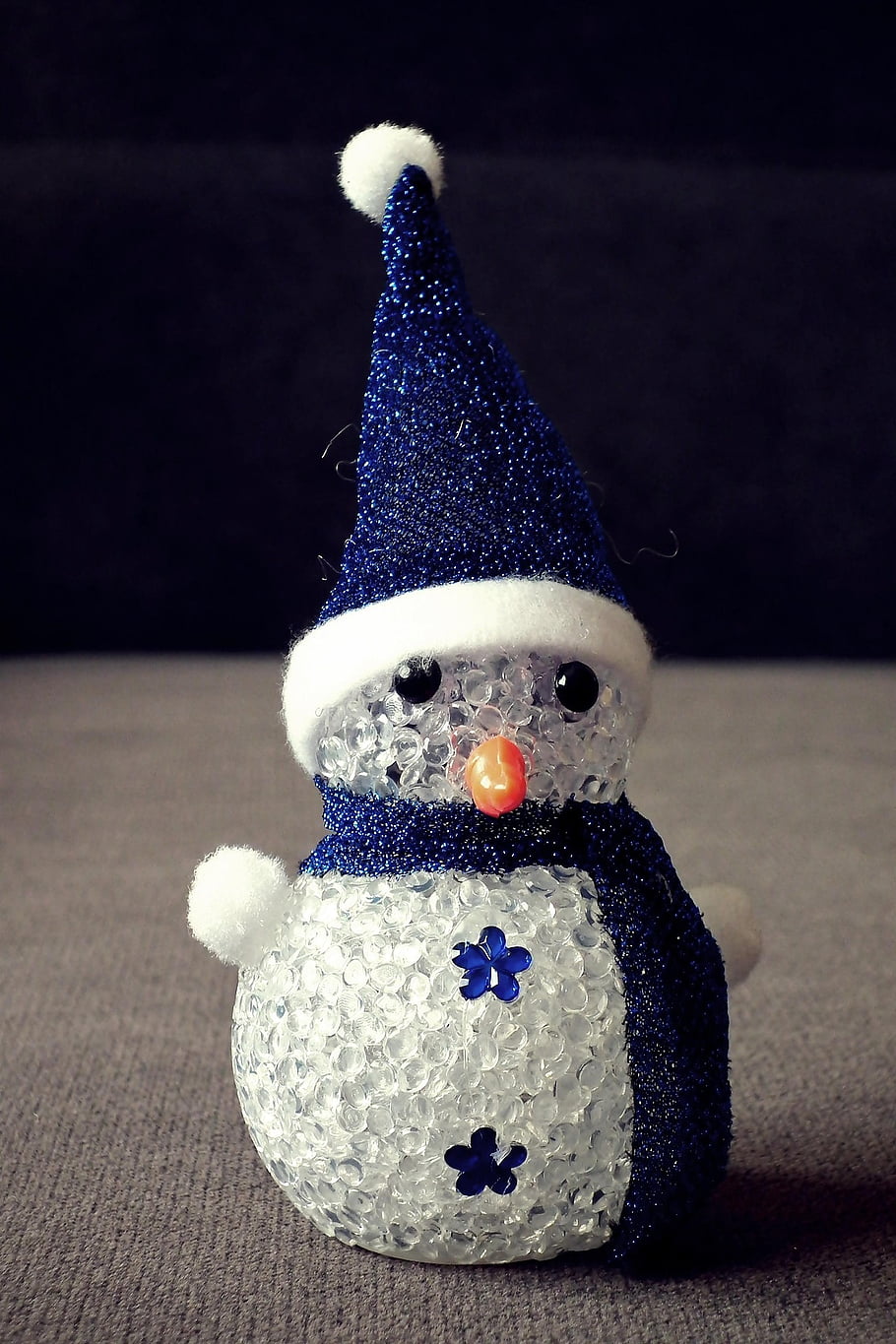 pupazzo di neve, decorazione, ornamento, avvicinamento, Natale