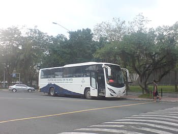 Philippine High School for the Arts, CCP Complex, Hino, Philippines, School Bus, Bus, PBPA, Philippine Bus Photographers Association, Grandeza, Hino RM