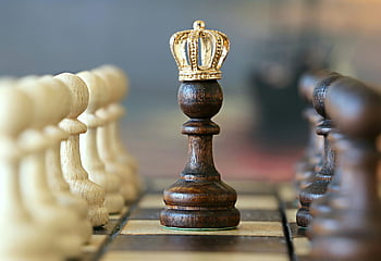 pezzo degli scacchi, Pawn marrone, corona, scacchiera, gioco strategico, Strategia di scacchi, gioco di scacchi, pezzi degli scacchi, pedina degli scacchi, Corona degli scacchi