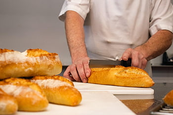 bread, loaf, chef, cook, food, bakery, bake, baking