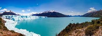 Argentina, ledovec, perito moreno, zmrzlina, Patagonia, Příroda, krajina, Jižní Amerika, modrý, panoráma