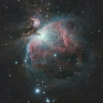 orion nebuloasă, M42, în adâncul spațiului, astronomie, stele, nebuloasă, fotografie spațială, ceresc, cosmic, stele formarea, vedere uimitoare