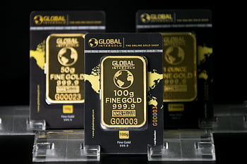 100g fine gold, Global Intergold, luxury gold bars, 999.9 purity, focused image, gold quality, online gold shop, real money gold, fine gold bars, gold investment, gold purity