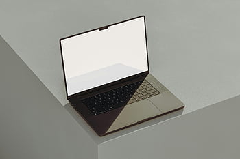 laptop, a închide, gri, design elegant, laptop modern, ecran gol, minimalist, prezentări de tehnologie, calculator, tastatură, touchpad-ul