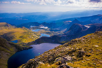 hory, vrchol, summitu, nebe, kameny, túra, rozjímání, horizont, sedm jezer, hřbet, údolí