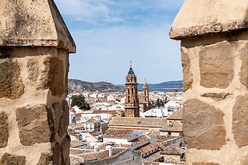 la tour, église, architecture, antéquera, malaga, Espagne