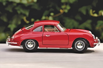 modello di auto, porsche, porsche 356, atletico, rosso, veicolo, giocattolo, modello, auto sportiva, auto d'epoca, automobile