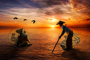 nature, beautiful Wallpaper, sea, laptop Wallpaper, ocean, fisherman, full Hd Wallpaper, windows Wallpaper, free Background, free Wallpaper, cool Backgrounds