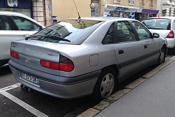 Renault, Safrane, 1999, car, silver, parked, street, Chalon sur Saône, 2.0, 136 hp, vehicle