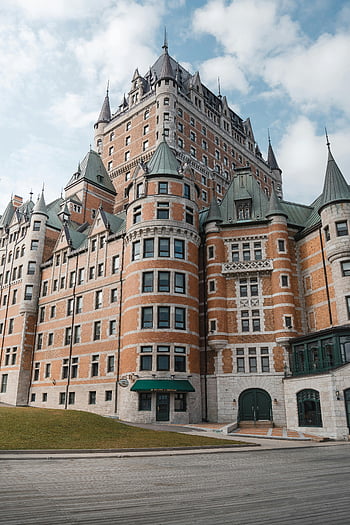 château frontenac, quebec city, středověké architektury, Zámek Fairmont, terasa duffrin, kultovní budova, Quebecký orientační bod, historický hotel, Kanadská architektura, Turismus v Quebecu, stavba podobná hradu