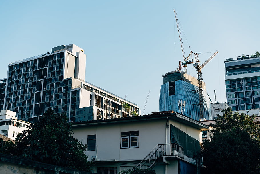 město, cestovat, cestovní ruch, budov, městský, architektura, panoráma, panoráma města, gentrifikace, Gentrifikovaná, Thajsko