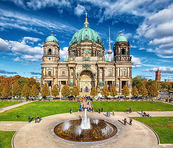 berlin, berlin Cathedral, germany, church, dom, historical, sightseeing, capital City, building, tourist Attraction, travel