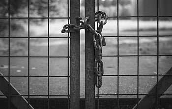 lucchetto, recinto, cancello, chiuso, protezione, porta, rinchiuso, chiave, sicuro, vita privata, sicurezza