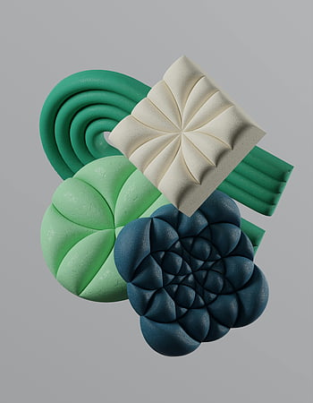 幾何学的なデザイン、 活気のある抽象的なアート、 カラフルな3D形状、 中立的な背景、 抽象的な形、 幾何学様式、 3Dアート、 抽象的なデザイン、 現代美術、 幾何学模様、 抽象彫刻