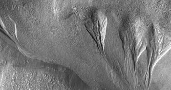 Mars, Víznyelők, kráter, Nereidum montes, nASA, MRO, HiRISE, geológia, tájkép, tér, csillagászat