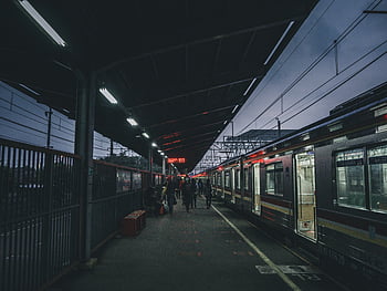 歩く人、 鉄道駅、 夕方の時間、 都市の雰囲気、 通勤者、 プラットフォーム、 夕方の通勤、 列車、 駅、 都会暮らし