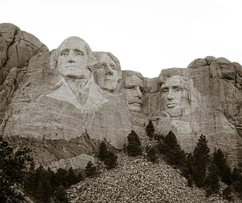 Mount Rushmore, národní památník, nás prezidentů, kamenné řezby, Jižní Dakota, Ikonický památník, prezidentské tváře, žulové sochy, americká historie, turistická atrakce, národní park