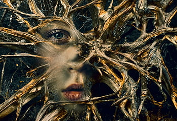 girl, mystic, forest, ghost, fantasy, look, woman, person, trees, story, young