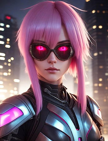 žena, cyberpunk, punk, Portrét postav, nová technologie, sci fi, moderní, městský, cosplay žena, amazon