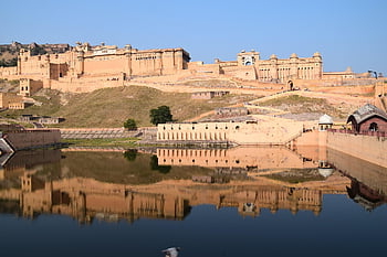 amber Fort, jaipur, architecture, rajasthan, india, historical, ancient, historic, reflection