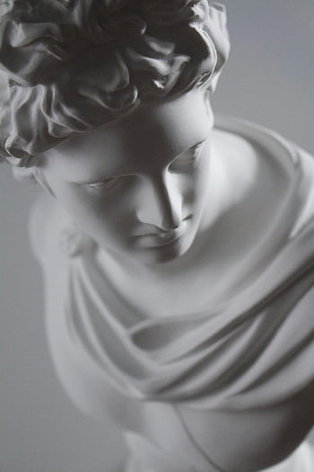 statua apollo, statua di marmo, arte classica, colpo del primo piano, faccia della statua, eleganza, Dettagli d'arte, scultura, busto, marmo bianco, arte antica