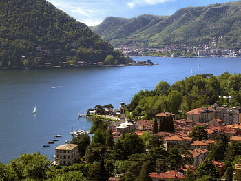 lake Como, village, panorama, lombardy, italy, vacation, tourism, do You Travel, boats, mountains, nature