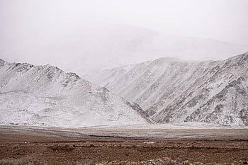 hory, sníh, mlha, pohoří, hornatý, pole, louka, venkov, scenérie, krajina, Příroda