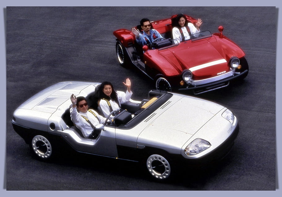 mazda, MX-04, έννοια, Τόκιο, αυτο, προβολή, 1987, Αθλητισμός, αυτοκίνητο, μετατρέψιμος, wankel