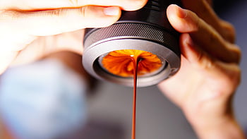 coffee, espresso, drink, beverage, barista, hands, cafe, portable Espresso Machine, making Coffee, caffeine, closeup