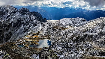 mountain, peak, blue Sky, summit, nature, landscape, sky, blue, rila, bulgaria, stones