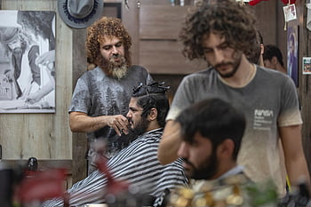 barber, barber Shop, men, haircut, stylist, hairstylist, iranian, persian, people, lifestyle, job