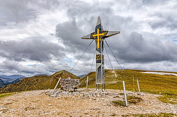 kazatel židle, nockalm, hory, summitu, přejít, Příroda, mraky, túra, klid