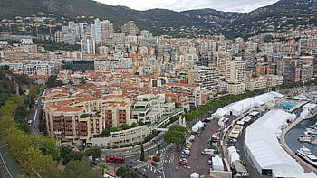 épületek, tengerpart, út, utcák, kikötő, központ, monaco, Monte Carlo, város