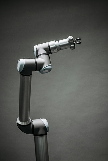 robotické zařízení, Průmyslová robotická rameno, moderní technologie, inovace, neutrální pozadí, robotické rameno, automatizace, stroje, inženýrství, průmyslové vybavení, Technologická ukázka