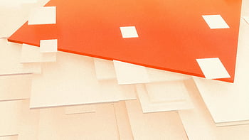 Geometrický abstrakt, červená a bílá, 3D efekt, moderní složení, detailní fotografie, animovaná ilustrace, abstraktní umění, geometrické tvary, abstraktní design, 3d ilustrace, abstraktní pozadí