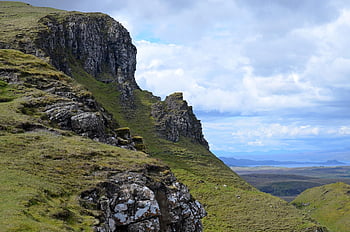 Příroda, cestovat, průzkum, venku, Skotsko, isle of skye, hora, krajina
