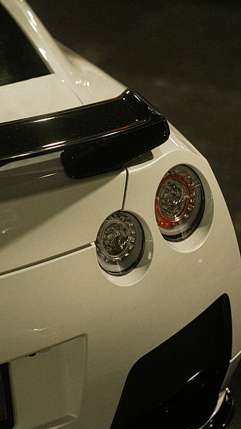 nissan panorama, zpětný pohled, sportovní auto, koncová světla, rušič vztlaku, elegantní design, detail, detaily vozu, automobilového designu, bílé auto, fotografování automobilů