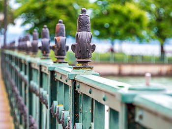 fence, railing, metal, architecture, artistic, historical, decorative, barrier