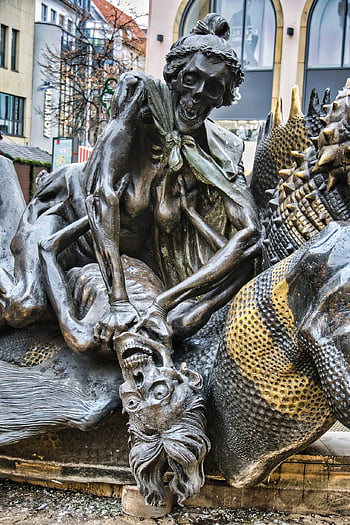 statue, sculptures, art, art Installation, artwork, terror, fear, suffering