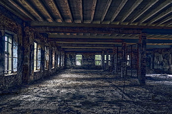 ztracená místa, sál, továrna, průmysl, pforphoto, opuštěný, sklad, starý, budova, tovární budovy, atmosféra