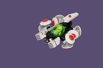 Lego, spazio, Starfighter, moc, 100 millimetri, Scatterbug, premio, primo posto, verde, minifigure