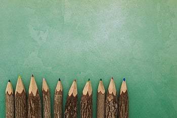 colorato, matita, sfondo, colore, avvicinamento, legna, arte, disegno, collezione, artista, di legno