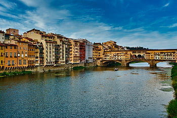 ponte vecchio, florence, přechod, mezník, arno, architektura, řeka