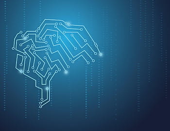 umělá inteligence, síť, programování, web, mozek, počítačová věda, technologie, tištěný spoj, informace, data, výměny dat