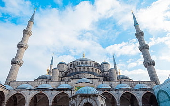 modrá mešita, Istanbul, architektura, mešita, krocan, náboženství, sultanahmet, mezník, budova, osmanská architektura, Asie