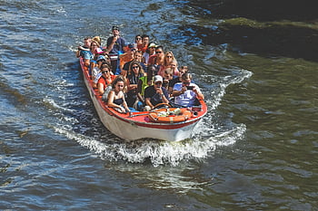 Bélgica, Brujas, canal, bote, río, turismo, barco de crucero