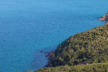 oceano, tropicale, isola, vacanza, viaggio, natura, Australia, Queensland, paesaggio, Whitsundays